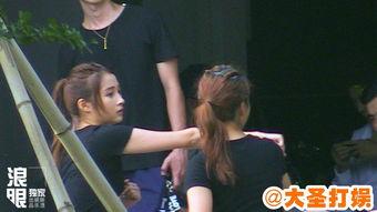 关晓彤娱乐吃瓜图片,镜头下的真实生活